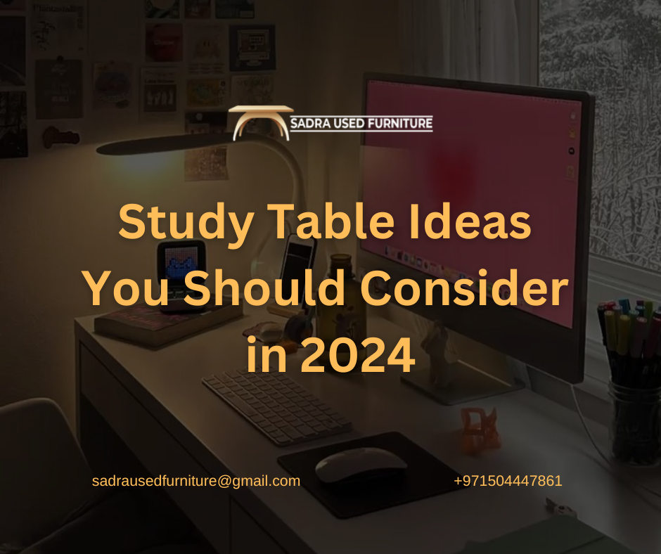 Study Table Ideas You Should Consider in 2024