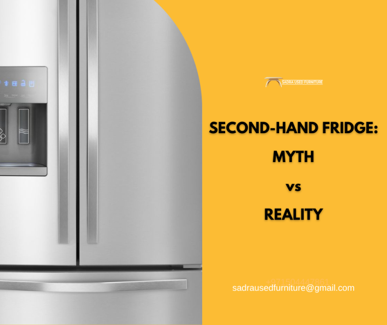 Secondhand fridge to Buy in 2024 A Guide Sadra Used Furniture